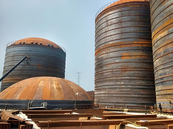 扶绥焦粉钢板仓